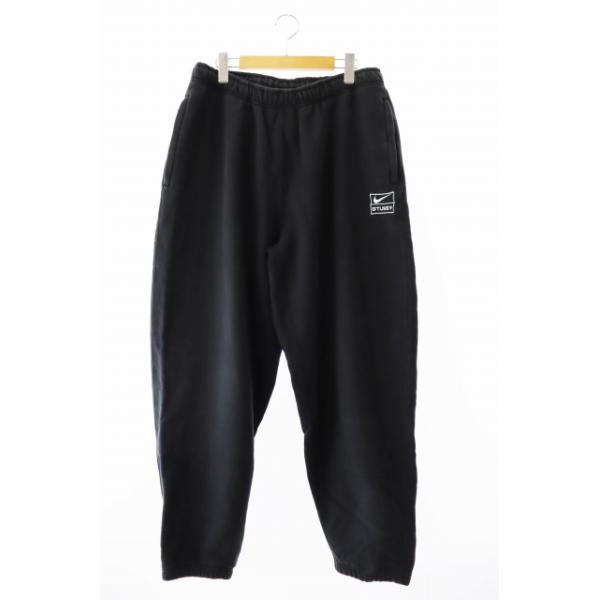 STUSSY ステューシー ×NIKE NRG NRG WASHED FLEECE PANT ナイキ スウェットパンツ ブラック DN4030-010 NIKE（ナイキ） ×STUSSY ステューシー NRG Washed Fleece Pant