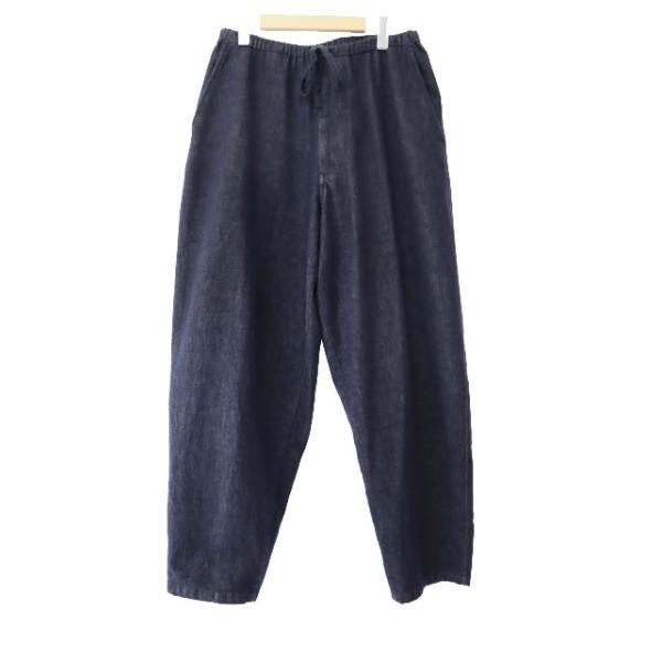 【タグ付新品試着のみ】コモリ　comoli デニムカーゴパンツ　サイズ３ タグ付新品試着のみ】コモリ comoli デニムカーゴパンツ サイズ3