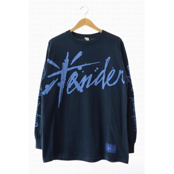 テンダーロイン TENDERLOIN 2D LONG SLEEVE TEE ロゴ 長袖T