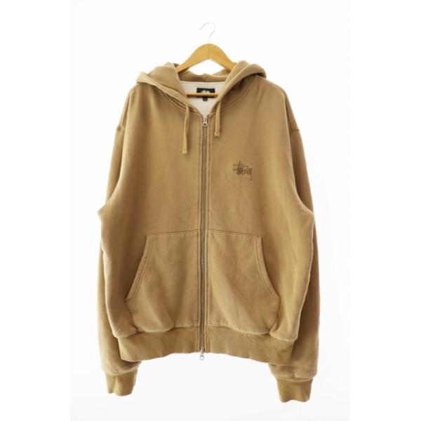 STUSSY（ステューシー） STUSSY 20AW Thermal Zip Hoodie Brown