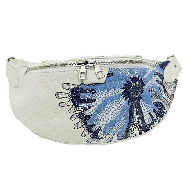 【中古】ルイヴィトン ×YK 草間彌生 トリヨン モノグラム サイケデリック フラワー マキシ バムバッグ M21680 251012 LOUIS VUITTON（ルイ・ヴィトン） ×YK 草間彌生 コラボ トリヨン