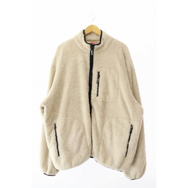 【中古】シュプリーム 24AW Kate Moss Fleece Jacket ケイトモス フリース ジャケット XL ナチュラル ☆AA★ 250908 Supreme（シュプリーム） SUPREME 24AW Kate Moss Fleece Jacket