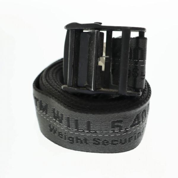 【美品】Off-White INDUSTRIAL BELT ブラック オフホワイト OFF WHITE Classic Industrial Belt Black クラシック
