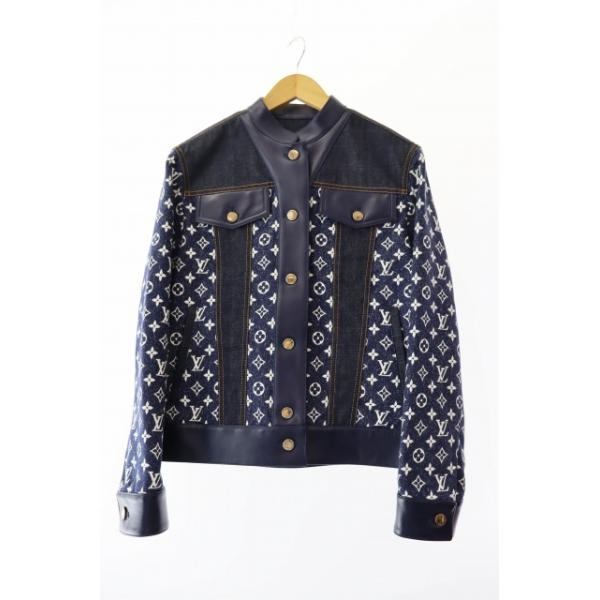 LOUIS VUITTON（ルイ・ヴィトン） モノグラム レザー切替 デニム