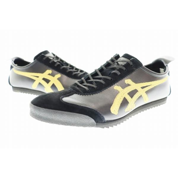 日本製 オニツカタイガー 26.5 メキシコ66 デラックス ゴールド ブラック vectorpremium_034-902508080025