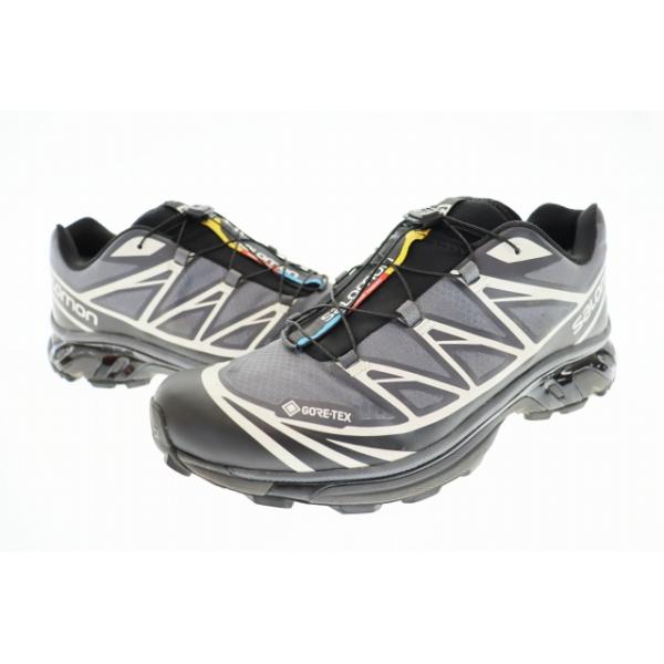 【中古】サロモン Salomon XT-6 GTX ゴアテックス ローカットスニーカー 28.5 グレー ▲■250823 メンズ サロモン Salomon XT-6 GTX ゴアテックス ローカットスニーカー 28.5