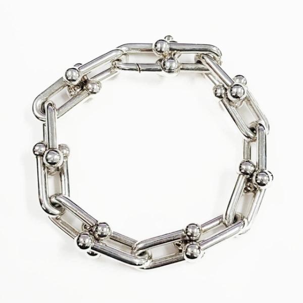 ティファニー TIFFANY & CO. ハードウェア ラージ リンク ブレスレット