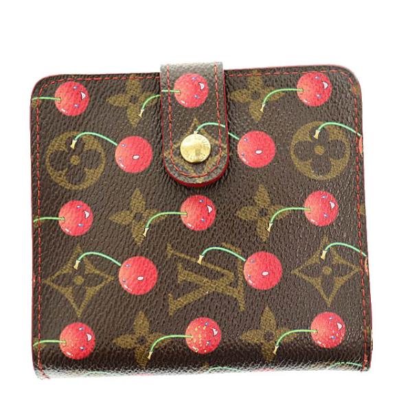 ルイヴィトン　モノグラム 村上隆コラボ チェリー　さくらんぼ　長財布 LOUIS VUITTON ルイヴィトン ×村上隆 モノグラム チェリー