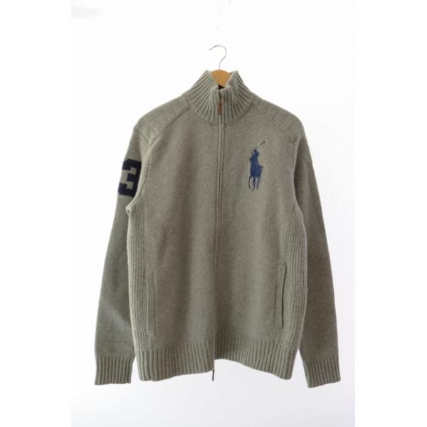 POLO RALPH LAUREN ラルフローレン ビッグポニー ジップアップ ニット