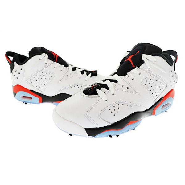 NIKE ナイキ JORDAN RETRO 6 GOLF White Infrared エア ジョーダン