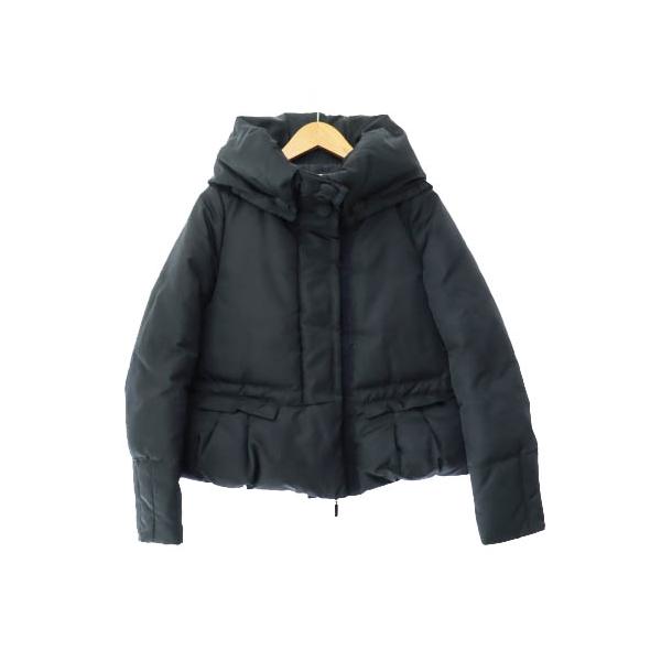 【中古】モンクレール MONCLER ORNE GIUBBOTTO ボリュームカラー ショート丈 フリル ダウン ジャケット 1紺 251029 vectorpremium_034-902510260014