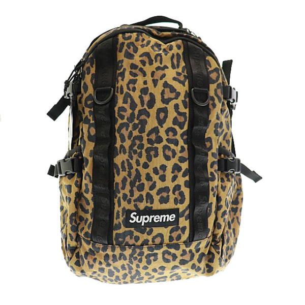 Supreme シュプリーム リュック 21L レオパード Supreme（シュプリーム） SUPREME 20AW Backpack Leopard ボックス