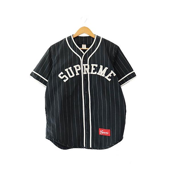 Supreme（シュプリーム） SUPREME 12SS Baseball Jersey ロゴ刺繍