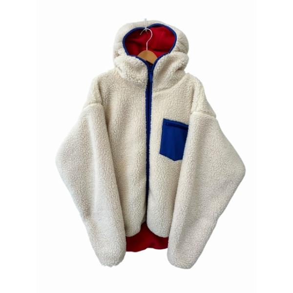 【中古】SAPEur サプール FUTURE PILE JACKET フューチャー パイル ジャケット L 白 ホワイト SAPEur サプール FUTURE PILE JACKET フューチャー パイル ジャケット