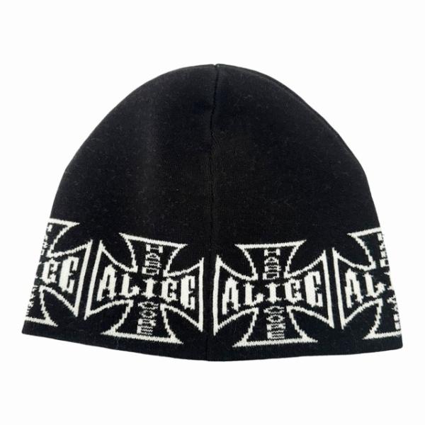 ALICE HOLLYWOOD アリス ハリウッド JACUARD CHOPPER BEANIE