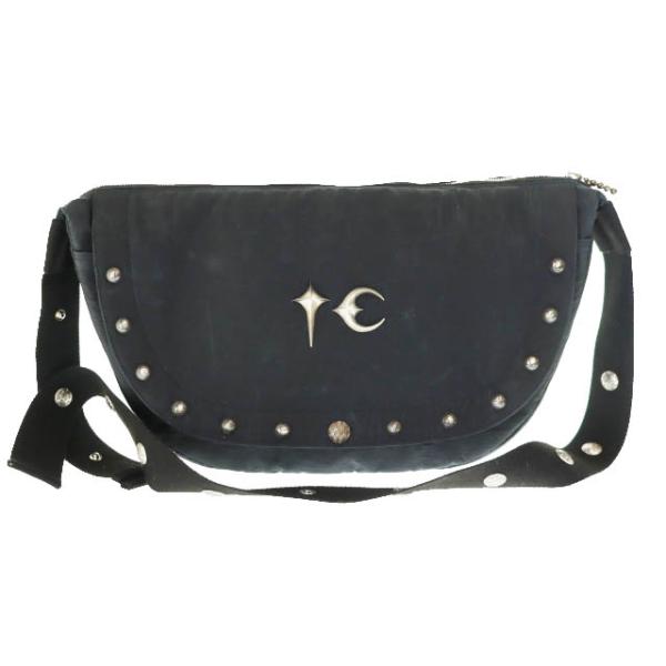 thug club サグクラブ　メッセンジャーバッグ　ブラック THUG CLUB サグクラブ 25SS Scarred Bio Army Messenger Bag スカード