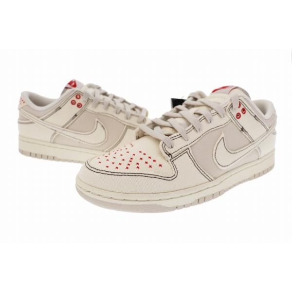 ナイキ NIKE Dunk Low SE Denim/Orewood ナイキ ダンク ロー デニム オレウッド DV0834-100 28 ホワイト ブランド古着ベクトル 中古▲■260
