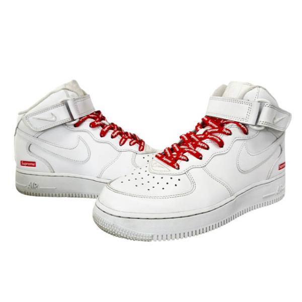 Supreme（シュプリーム） ×NIKE ナイキ 24AW AIR FORCE 1 MID SP WHITE
