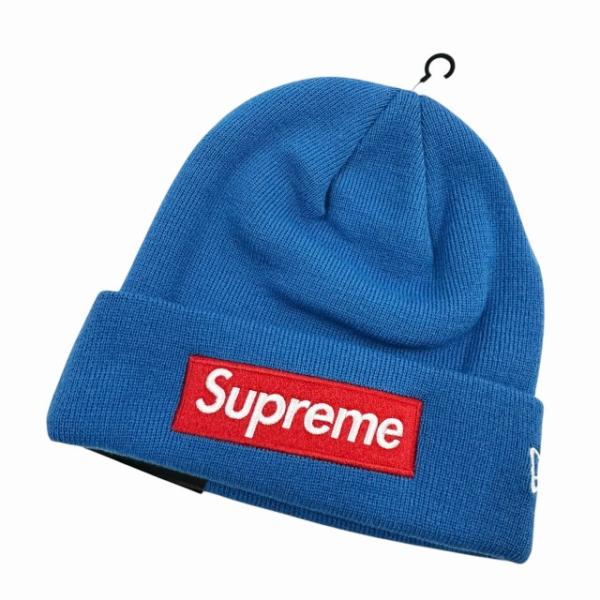 【未使用品❣】 Supreme シュプリーム ボックスロゴ　ニット帽 ビーニー Supreme（シュプリーム） SUPREME 22AW Box Logo Beanie BLUE ボックス