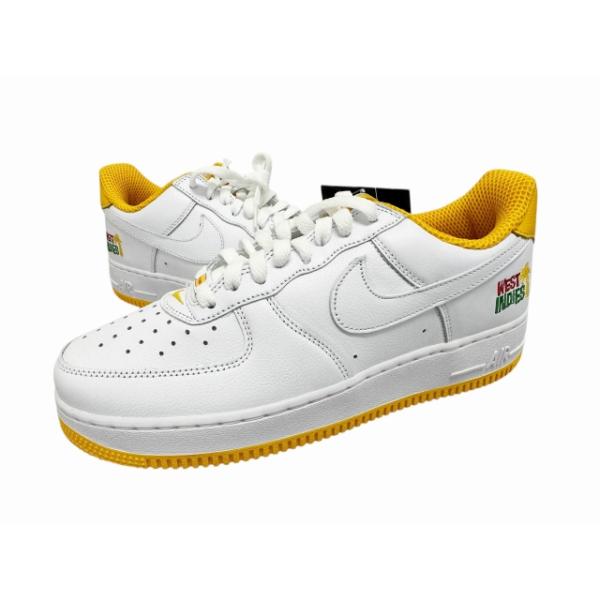 ナイキ NIKE AIR FORCE 1 LOW RETRO QS West Indies エアフォース1 ロー ウェスト インディーズ DX1156-101 26.5 イエロー ホワイト ▲■26