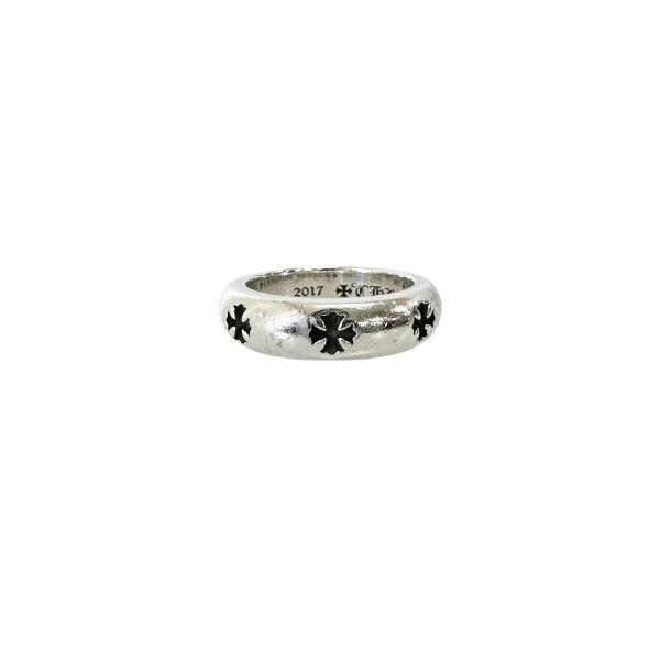 ★現品のみでお買い得★クロムハーツ ネガティブCHプラス リング シルバー指輪 CHROME HEARTS（クロムハーツ） CHROME HEARTS NEGATIVE CH PLUS