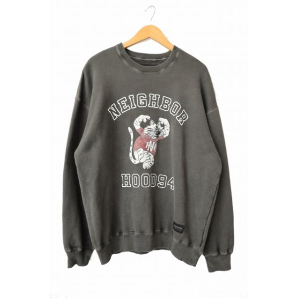 ネイバーフッド NEIGHBORHOOD 24AW PIGMENT DYED SWEAT LS ピグメント