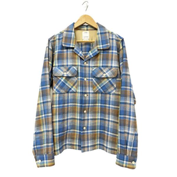 ビズビム VISVIM 22AW BOOMER SHIRT CHECK L/S チェック柄 長袖