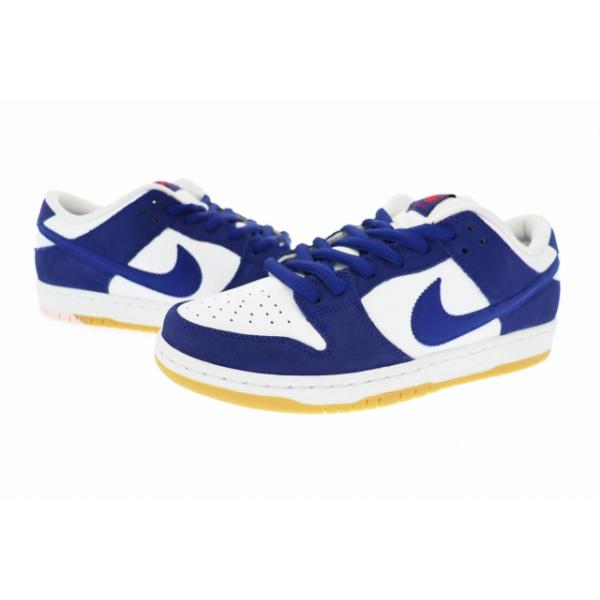 ナイキ NIKE SB DUNK LOW PRO PRM Los Angeles Dodgers ダンク ロー プロ プレミアム ロサンゼルス ドジャース DO9395-400 27 白 青 ホワイ
