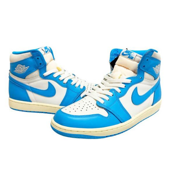 ナイキ NIKE AIR JORDAN 1 RETRO HIGH OG UNC Reimagined エア ジョーダン 1 レトロ ハイ リイマジンド DZ5485-402 27.5 青 白 ブルー ホワ