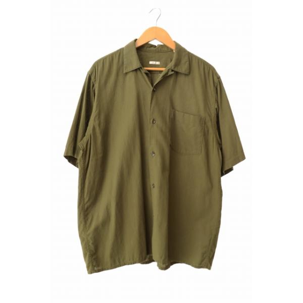 コモリ COMOLI 21SS ベタシャン オープンカラー 半袖 シャツ 2