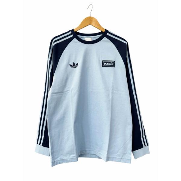 adidas（アディダス） ×OASIS オアシス TOUR Live25 3-STRIPE L/SR T