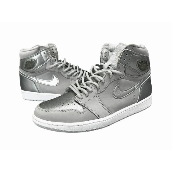 ナイキ NIKE AIR JORDAN 1 HIGH OG CO.JP エアジョーダン1 レトロ ハイ DC1788-029 27.5 シルバー グレー 260712 メンズ