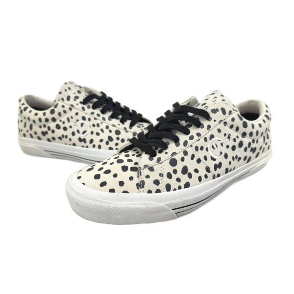 シュプリーム SUPREME ×VANS バンズ 18AW SID PRO Dalmatian シド プロ ダルメシアン スニーカー VN0A3XTISJP 29 白ホワイト ☆AA★▲■26