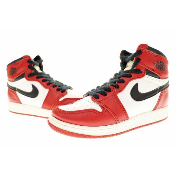 ヤマト工芸 ナイキ NIKE AIR JORDAN 1 BG CHICAGO 1994 23cm 4Y 箱付き
