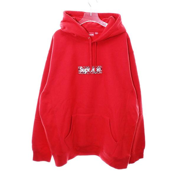 Supreme シュプリーム SUPREME 19AW BANDANA BOX LOGO HOODED Supreme シュプリーム SUPREME 19AW BANDANA BOX LOGO HOODED