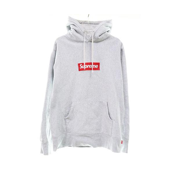Supreme グレー パーカー Sロゴ Supreme Box Logo パーカー | グレー | FARFETCH JP