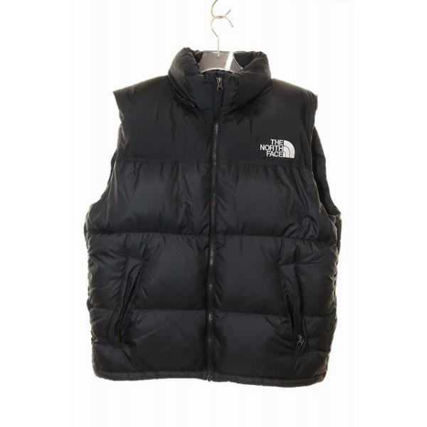 美品　ノースフェイス ヌプシ　ダウンベスト ND92232 黒　L THE NORTH FACE ザノースフェイス NUPTSE VEST BLACK XL ND92232