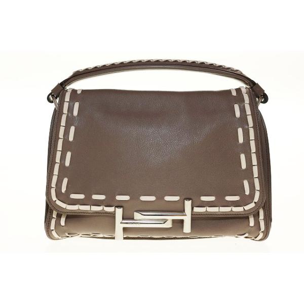 TOD’S トッズ ダブルT シボ革　ハンドバッグ　トートバッグ　2WAY　美品 TOD'S TODS トッズ ショルダーバッグ APA 2 MANICI MICRO