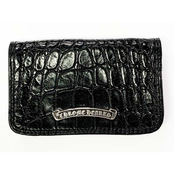 chromehearts クロムハーツ†名刺入れ カードケース†ホワイトレザー† CHROME HEARTS クロムハーツ カードケース ダブルサイド ダガー