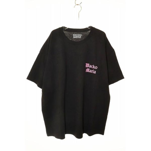 WACKO MARIA ワコマリア CREW NECK T-SHIRT BLACK XXL クルー
