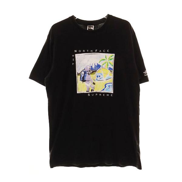Supreme / The North Face S/S Top (M）黒 Supreme The North Face S Logo Mountain Jacket.TNF.Black Size