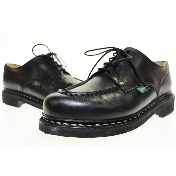 パラブーツ Paraboot 24SS CHAMBORD BLACK SIZE 5 1/2F 710709