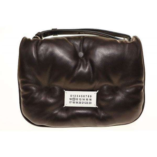 【中古】メゾンマルジェラ Maison Margiela GLAM SLAM FLAP SMALL BLACK SB1WG0019 チェーン ☆AA★●▲■250708 メゾンマルジェラ Maison Margiela GLAM SLAM FLAP SMALL BLACK