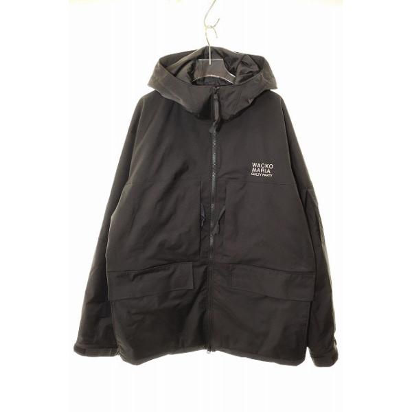 WACKOMARIA Ventile生地　中綿マウンテンパーカー WACKO MARIA ワコマリア × NANGA MOUNTAIN PARKA BLACK M 25SS