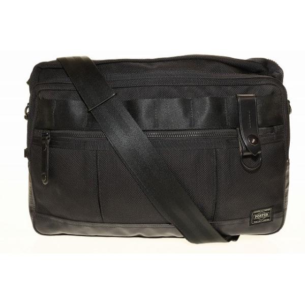 PORTER ポーター HEAT SHOULDER BAG BLACK ヒート ショルダーバッグ
