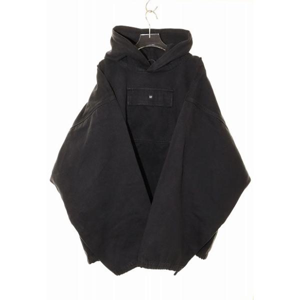 イージー✖️ギャップサテンアノラック　ブラック イージー × ギャップ サテン アノラック ブラック メンズ - SS22 - JP