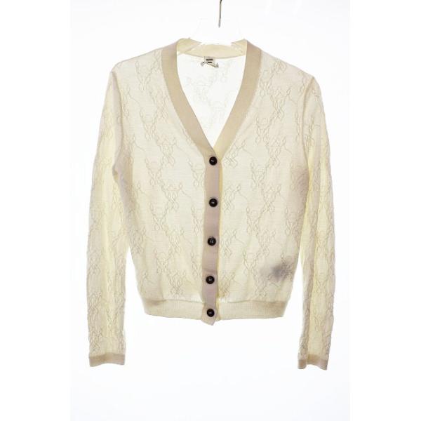 エルメス　ニットカーディガン HERMES（エルメス） HERMES 18SS カシミヤ カーディガン SIZE34 86