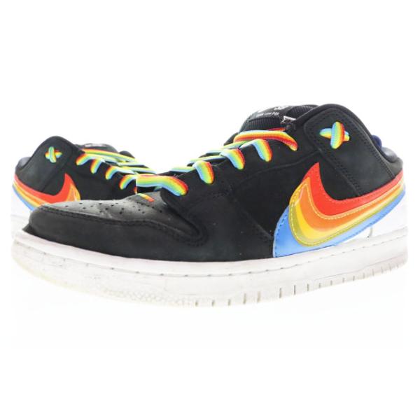 ナイキ NIKE × POLAROID SB DUNK LOW PRO QS BLACK 28cm DH7722-001 ポラロイド ダンク ロー プロ ブラック 【ブランド古着ベクトル】 ▲