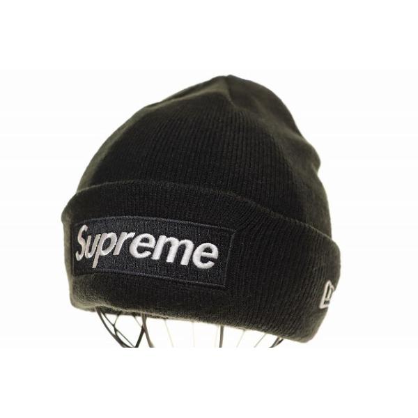 Supreme（シュプリーム） SUPREME 21AW NEW ERA BOX LOGO BEANIE BLACK