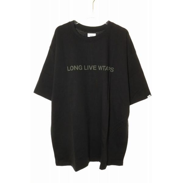 【中古】ダブルタップス WTAPS LLW SS TEE BLACK SIZE05 211PCDT-ST02S プリント Tシャツ 半袖 ☆AA★■250914 ダブルタップス WTAPS LLW SS TEE BLACK SIZE05 211PCDT-ST02S